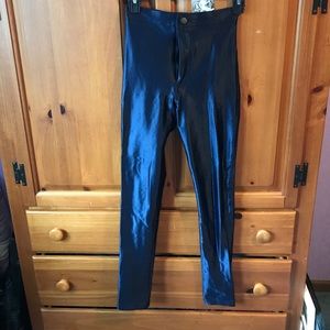 American Apparel Navy Disco Pants
